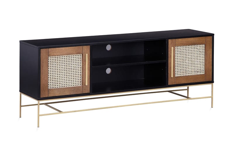 Tresa TV-benk 150 cm - Brun - Møbler - Mediamøbel & tv møbel - TV-benk & mediabenk