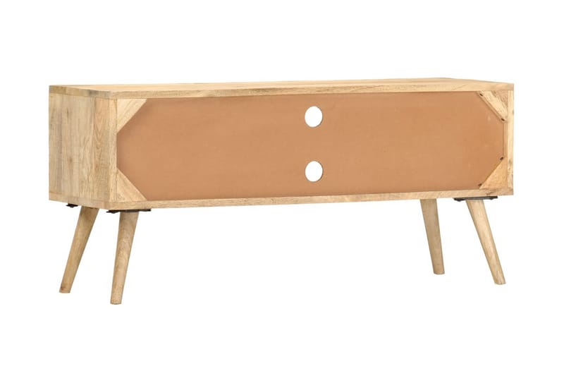 TV-benk 100x30x45 cm heltre mango - Møbler - Mediamøbel & tv møbel - TV-benk & mediabenk