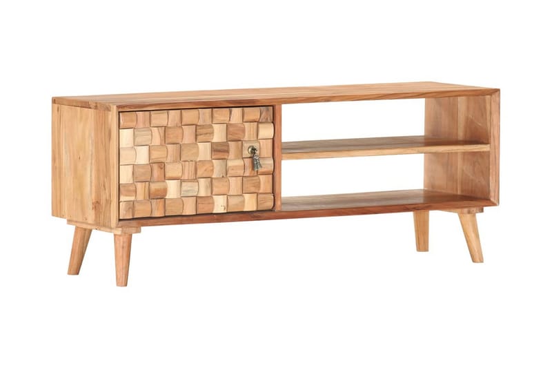 TV-benk 100x35x40 cm heltre akasie - Møbler - Mediamøbel & tv møbel - TV-benk & mediabenk