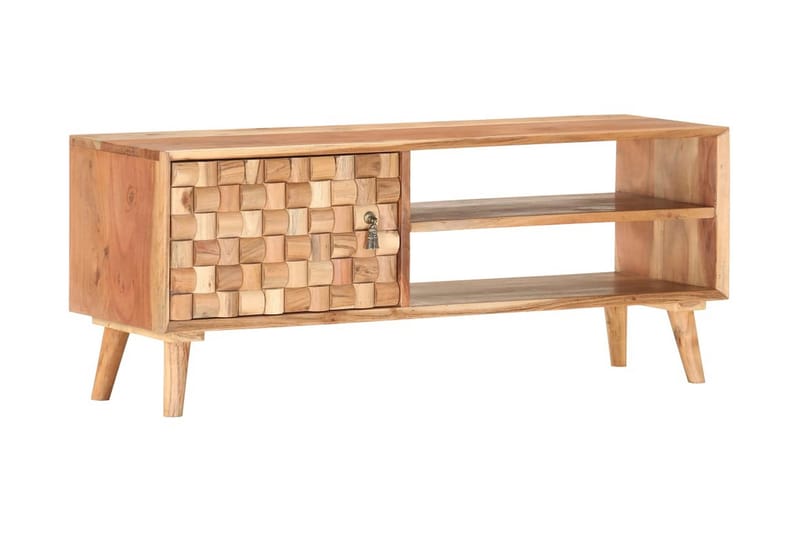 TV-benk 100x35x40 cm heltre akasie - Møbler - Mediamøbel & tv møbel - TV-benk & mediabenk