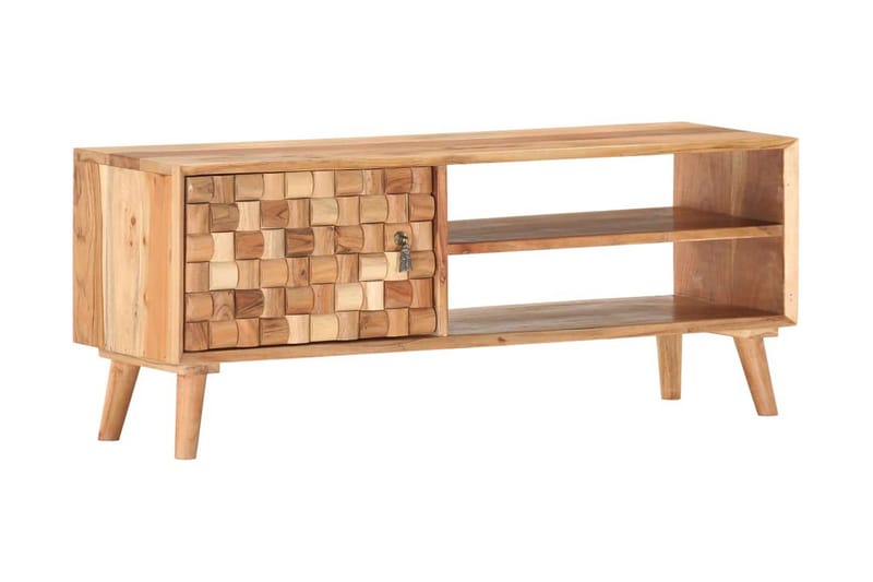 TV-benk 100x35x40 cm heltre akasie - Møbler - Mediamøbel & tv møbel - TV-benk & mediabenk