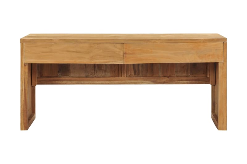 TV-benk 100x35x45 cm heltre teak - Brun - TV-benk & mediabenk