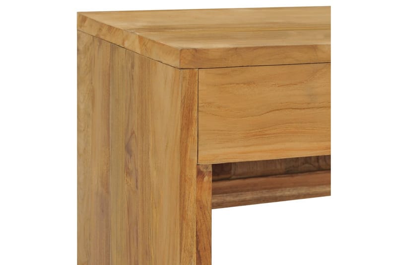 TV-benk 100x35x45 cm heltre teak - Brun - Møbler - Mediamøbel & tv møbel - TV-benk & mediabenk