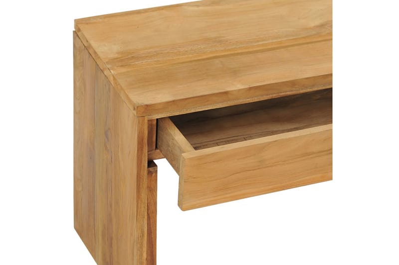 TV-benk 100x35x45 cm heltre teak - Brun - TV-benk & mediabenk