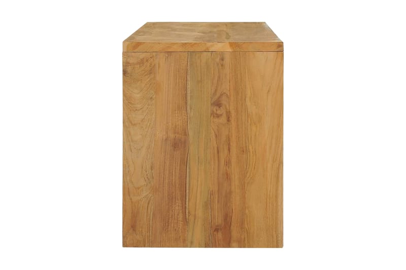 TV-benk 100x35x45 cm heltre teak - Brun - Møbler - Mediamøbel & tv møbel - TV-benk & mediabenk
