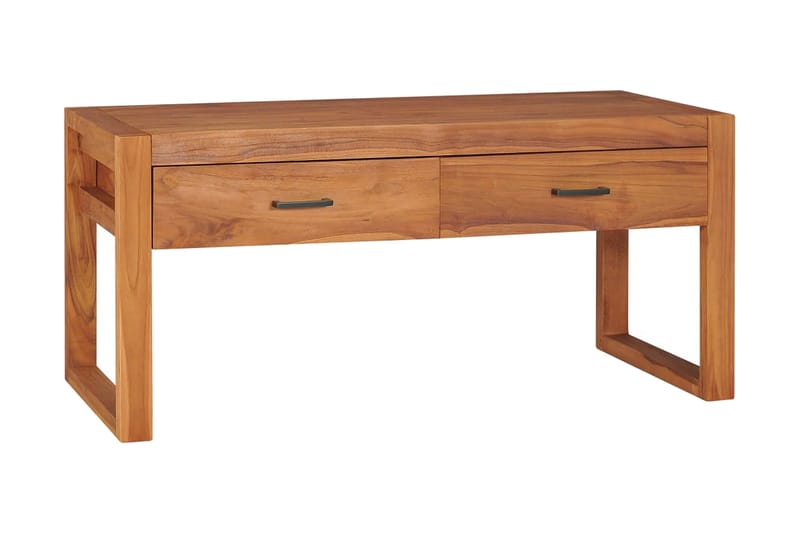 TV-benk 100x40x45 cm resirkulert teak - Brun - Møbler - Mediamøbel & tv møbel - TV-benk & mediabenk