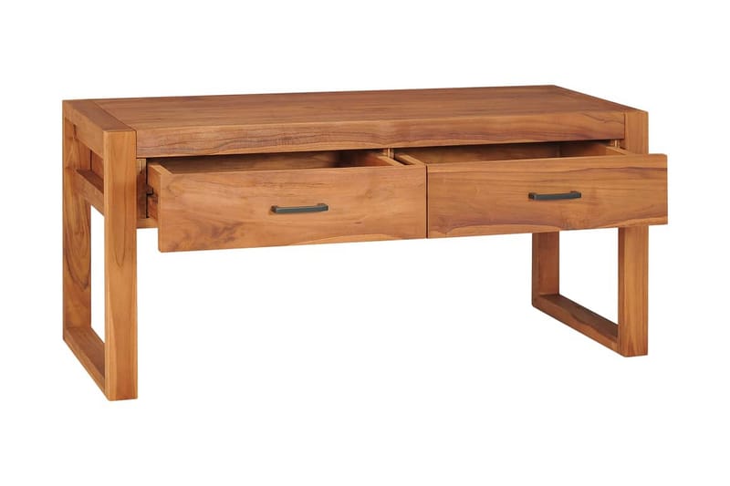 TV-benk 100x40x45 cm resirkulert teak - Brun - Møbler - Mediamøbel & tv møbel - TV-benk & mediabenk