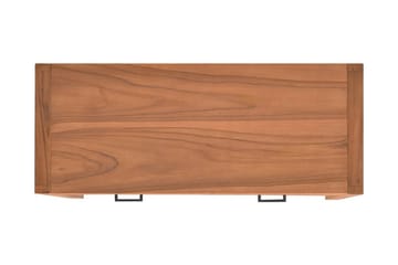 TV-benk 100x40x45 cm resirkulert teak - Brun - Møbler - Mediamøbel & tv møbel - TV-benk & mediabenk