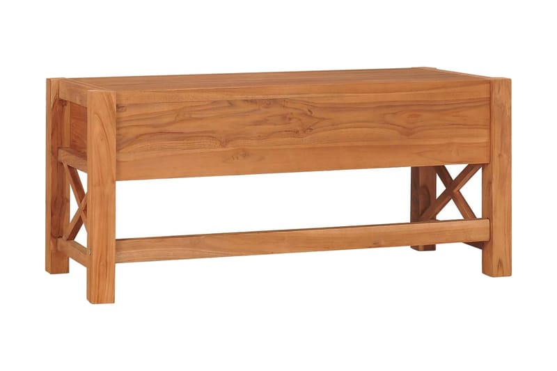 TV-benk 100x40x45 cm resirkulert teak - Brun - Møbler - Mediamøbel & tv møbel - TV-benk & mediabenk