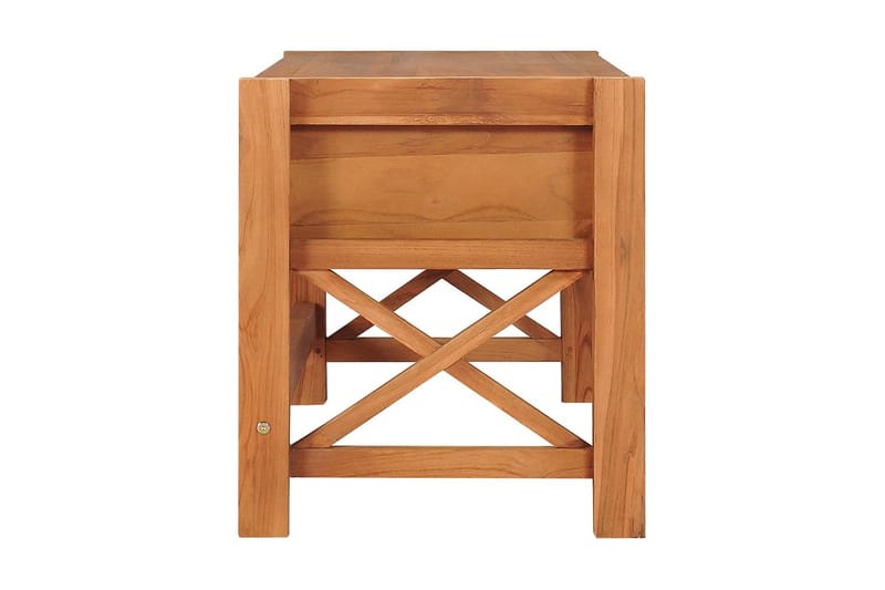 TV-benk 100x40x45 cm resirkulert teak - Brun - Møbler - Mediamøbel & tv møbel - TV-benk & mediabenk