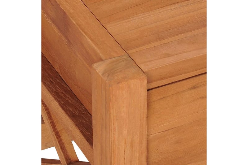 TV-benk 100x40x45 cm resirkulert teak - Brun - Møbler - Mediamøbel & tv møbel - TV-benk & mediabenk