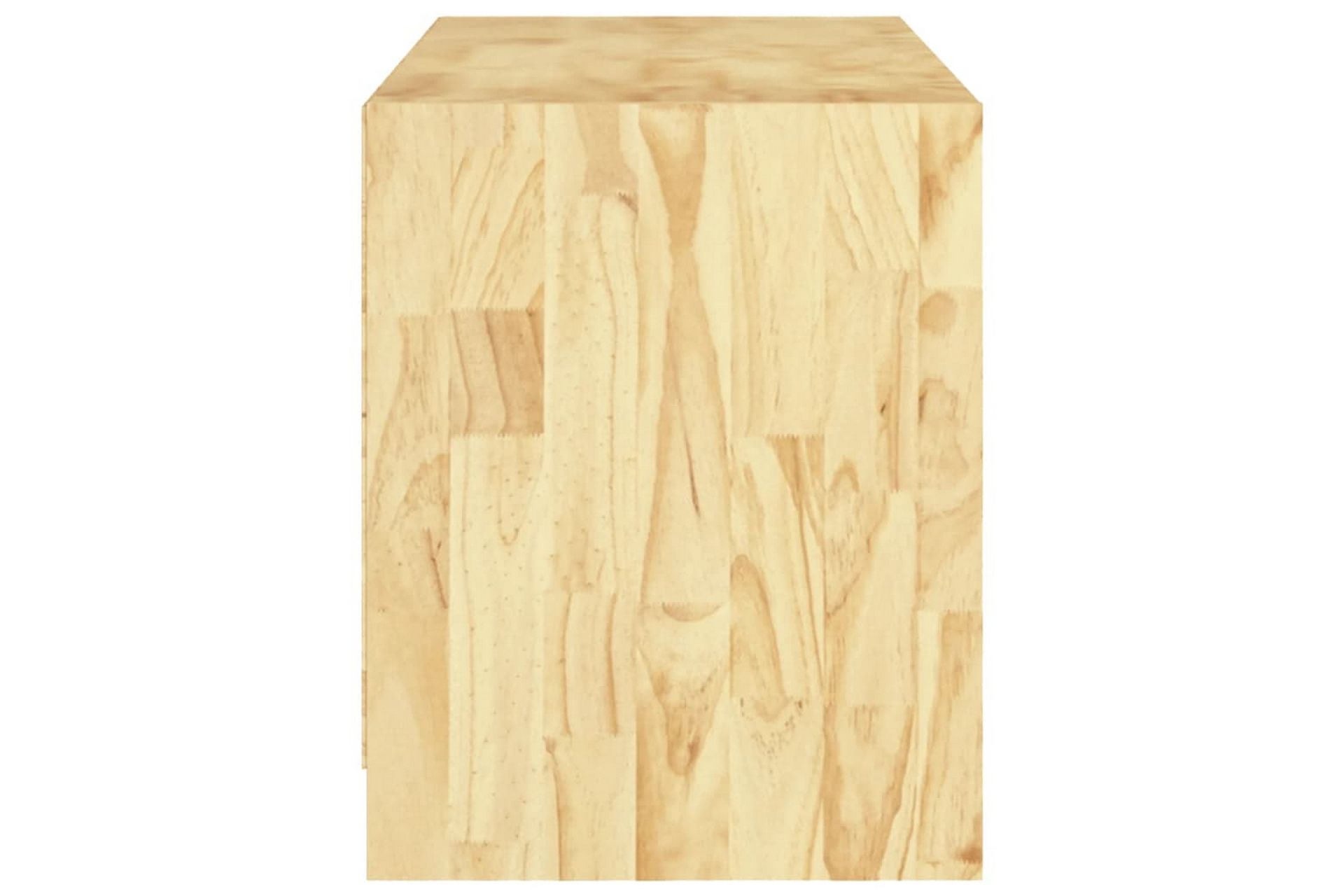 TV-benk 104x33x41 cm heltre furu - Brun - Møbler - Mediamøbel & tv møbel - TV-benk & mediabenk