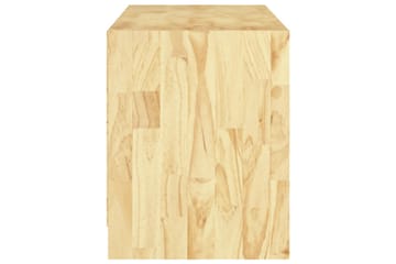TV-benk 104x33x41 cm heltre furu - Brun - Møbler - Mediamøbel & tv møbel - TV-benk & mediabenk