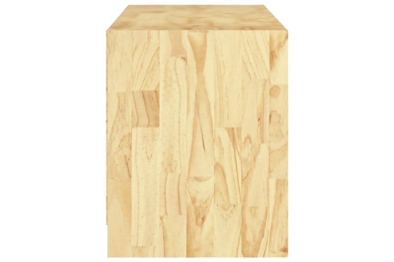 TV-benk 104x33x41 cm heltre furu - Brun - Møbler - Mediamøbel & tv møbel - TV-benk & mediabenk