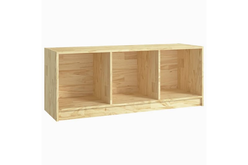 TV-benk 104x33x41 cm heltre furu - Brun - Møbler - Mediamøbel & tv møbel - TV-benk & mediabenk