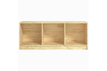 TV-benk 104x33x41 cm heltre furu - Brun - Møbler - Mediamøbel & tv møbel - TV-benk & mediabenk