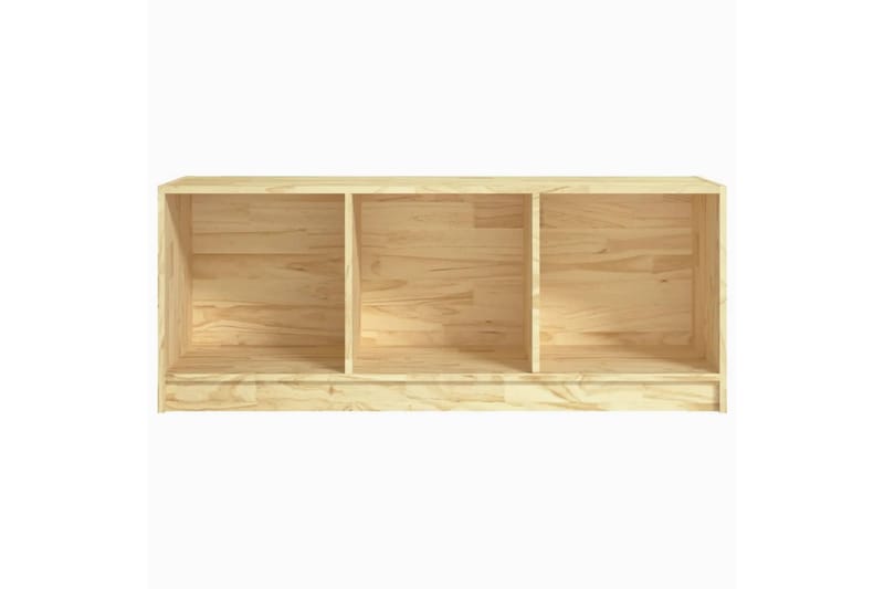 TV-benk 104x33x41 cm heltre furu - Brun - Møbler - Mediamøbel & tv møbel - TV-benk & mediabenk