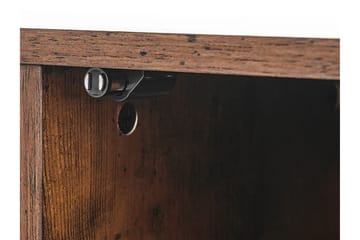 TV-benk 110 cm mørkebrun VILSECK - Tre/Natur - Møbler - Mediamøbel & tv møbel - TV-benk & mediabenk