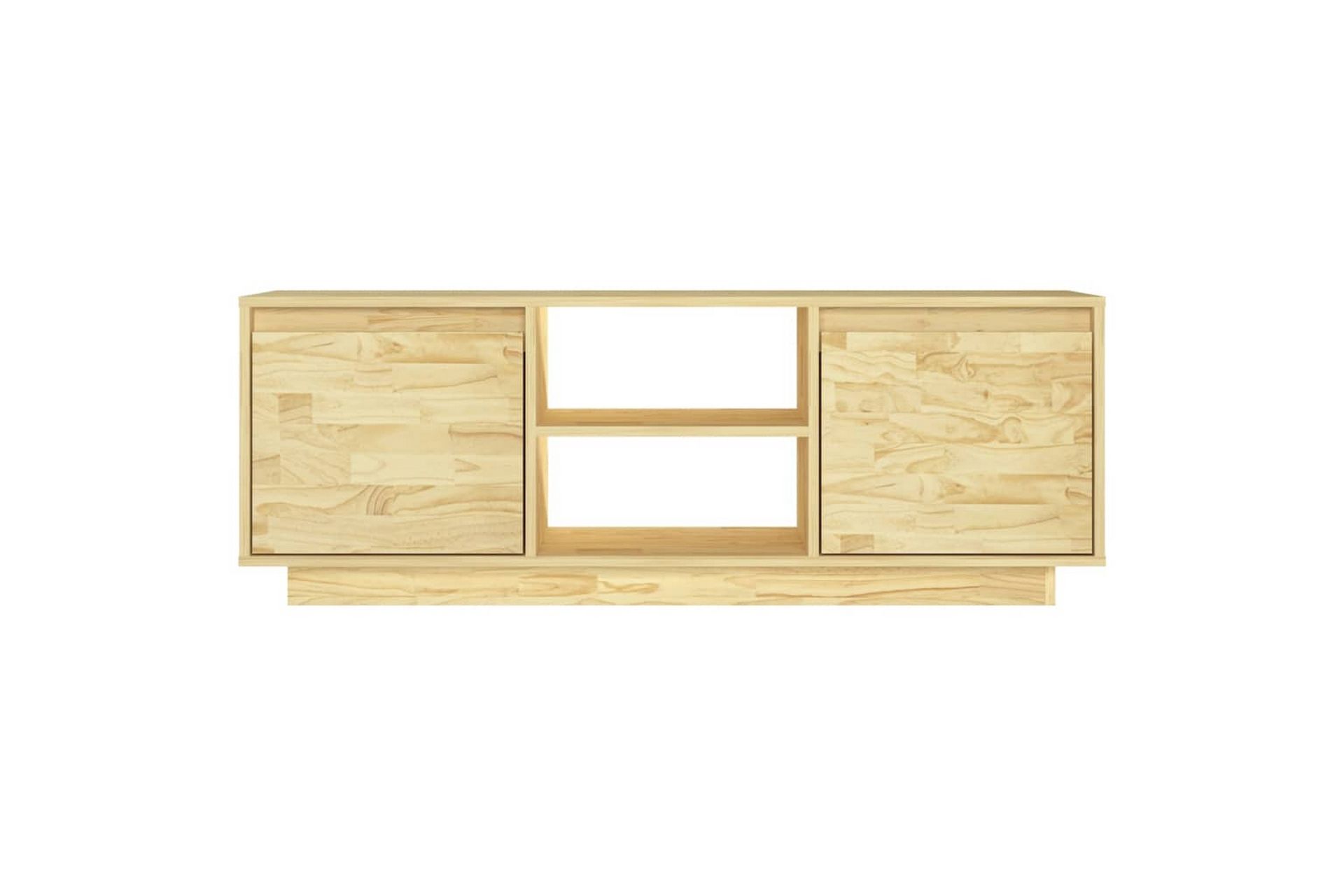 TV-benk 110x30x40 cm heltre furu - Møbler - Mediamøbel & tv møbel - TV-benk & mediabenk