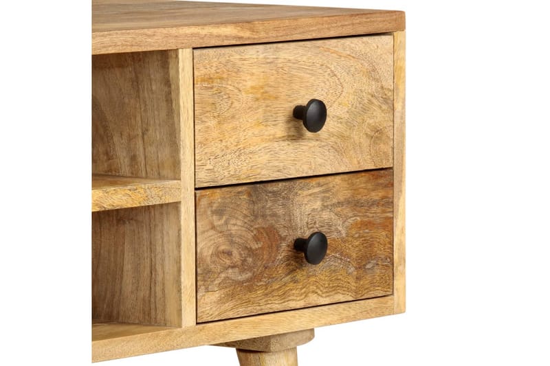 TV-benk 110x35x40 cm heltre mango - Møbler - Mediamøbel & tv møbel - TV-benk & mediabenk