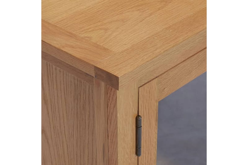 TV-benk 110x35x44 cm heltre eik - Brun - Møbler - Mediamøbel & tv møbel - TV-benk & mediabenk