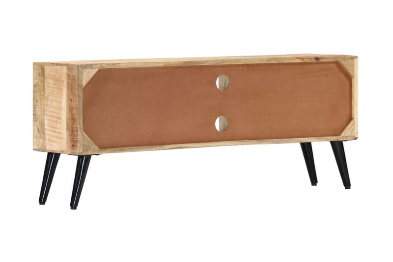TV-benk 115x30x47 cm heltre mango - Brun - Møbler - Mediamøbel & tv møbel - TV-benk & mediabenk