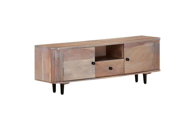 TV-benk 118x30x40 cm heltre akasie - Brun - Møbler - Mediamøbel & tv møbel - TV-benk & mediabenk