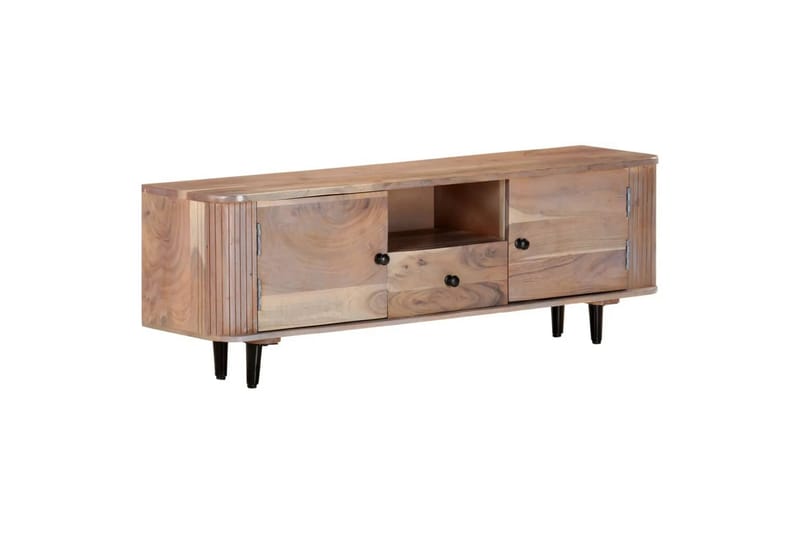 TV-benk 118x30x40 cm heltre akasie - Brun - Møbler - Mediamøbel & tv møbel - TV-benk & mediabenk