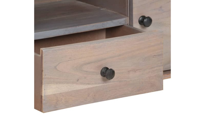 TV-benk 118x30x40 cm heltre akasie - Brun - Møbler - Mediamøbel & tv møbel - TV-benk & mediabenk