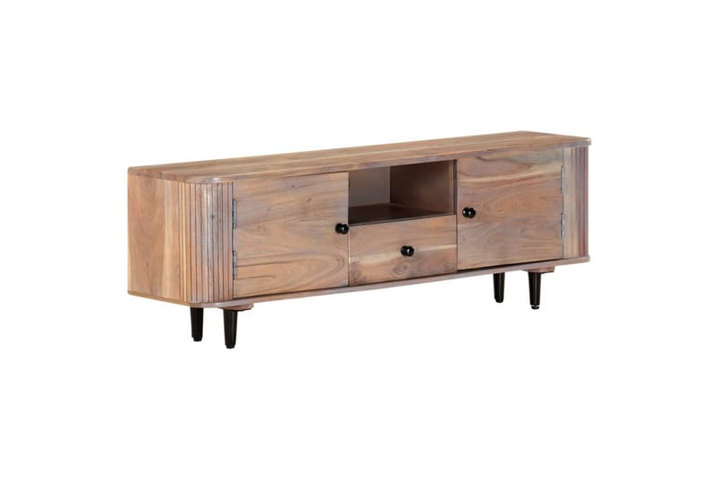 TV-benk 118x30x40 cm heltre akasie - Brun - Møbler - Mediamøbel & tv møbel - TV-benk & mediabenk