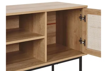 TV-benk 120 cm rotting lysebrun PASCO - Tre/natur - Møbler - Mediamøbel & tv møbel - TV-benk & mediabenk