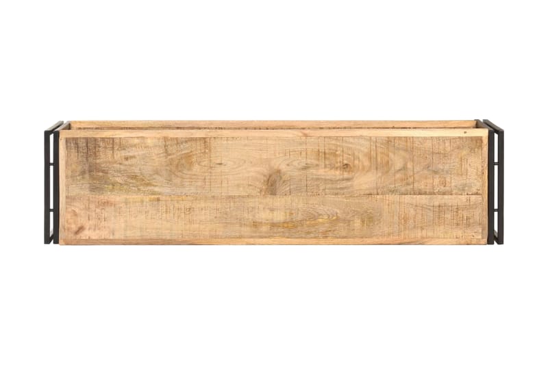 TV-benk 120x30x40 cm grovt mangotre - Møbler - Mediamøbel & tv møbel - TV-benk & mediabenk