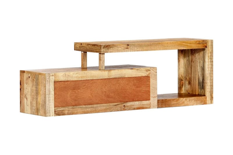 TV-benk 120x30x40 cm heltre mango - Brun - Møbler - Mediamøbel & tv møbel - TV-benk & mediabenk