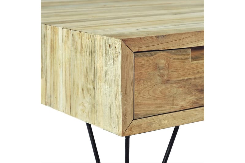 TV-benk 120x35x35 cm massiv teak - Brun - Møbler - Mediamøbel & tv møbel - TV-benk & mediabenk