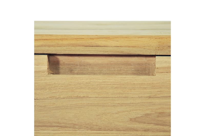 TV-benk 120x35x35 cm massiv teak - Brun - Møbler - Mediamøbel & tv møbel - TV-benk & mediabenk