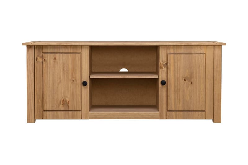 TV-benk 120x40x50 cm heltre furu Panama Range - Brun - Møbler - Mediamøbel & tv møbel - TV-benk & mediabenk