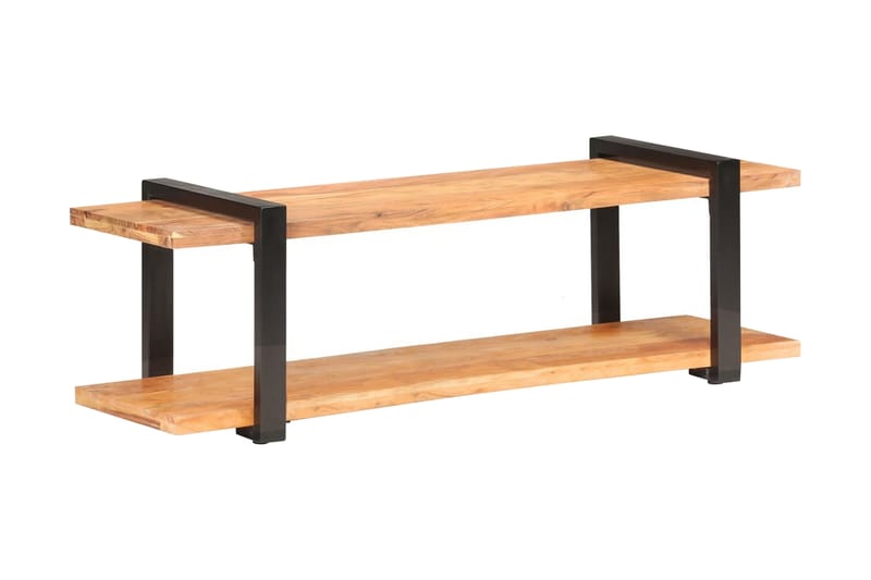 TV-benk 130x40x40 cm heltre akasie - Brun - Møbler - Mediamøbel & tv møbel - TV-benk & mediabenk