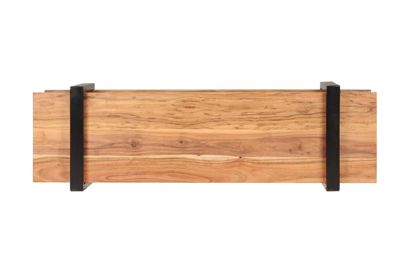 TV-benk 130x40x40 cm heltre akasie - Brun - Møbler - Mediamøbel & tv møbel - TV-benk & mediabenk