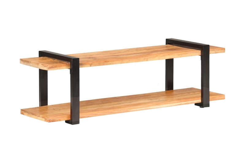 TV-benk 130x40x40 cm heltre akasie - Brun - Møbler - Mediamøbel & tv møbel - TV-benk & mediabenk