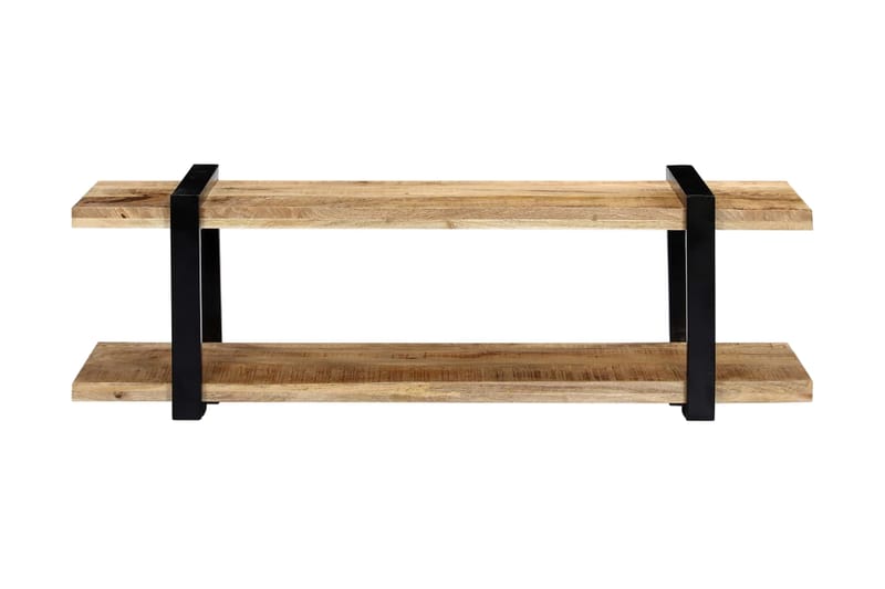 TV-benk 130x40x40 cm heltre mango - Brun - Møbler - Mediamøbel & tv møbel - TV-benk & mediabenk