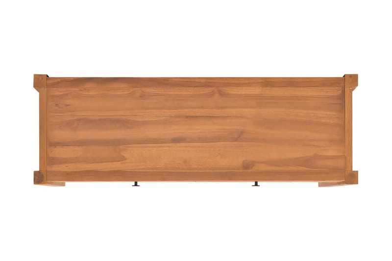 TV-benk 140x40x45 cm resirkulert teak - Brun - TV-benk & mediabenk