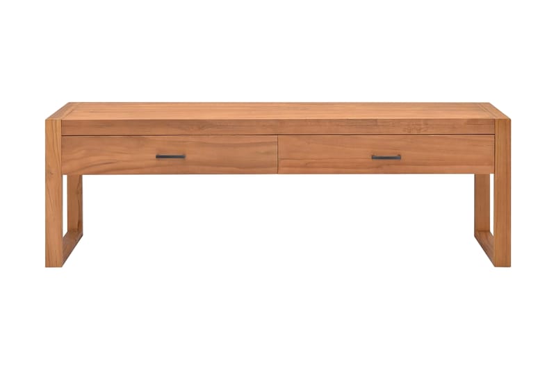 TV-benk 140x40x45 cm resirkulert teak - Brun - Møbler - Mediamøbel & tv møbel - TV-benk & mediabenk