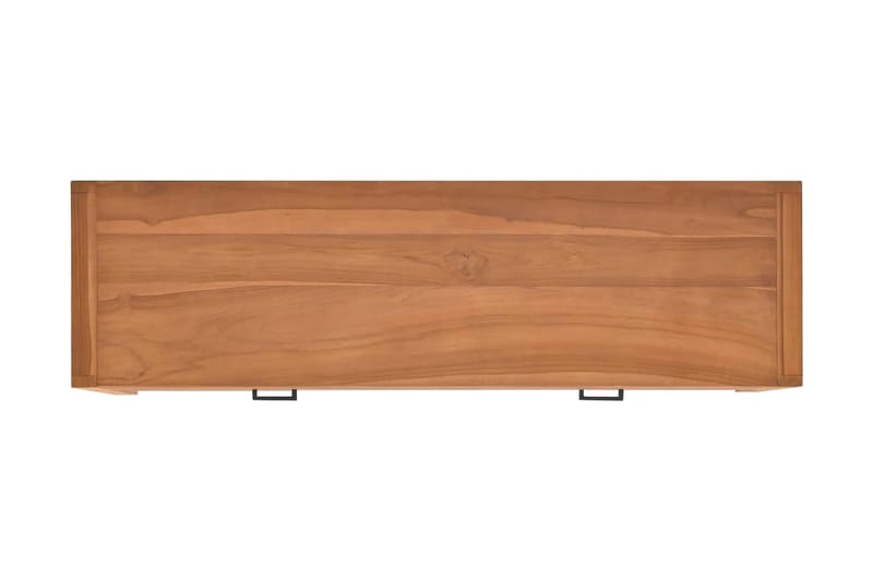 TV-benk 140x40x45 cm resirkulert teak - Brun - TV-benk & mediabenk