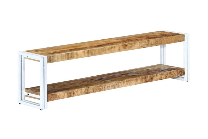 TV-benk 150x30x40 cm heltre mango - Brun - Møbler - Mediamøbel & tv møbel - TV-benk & mediabenk