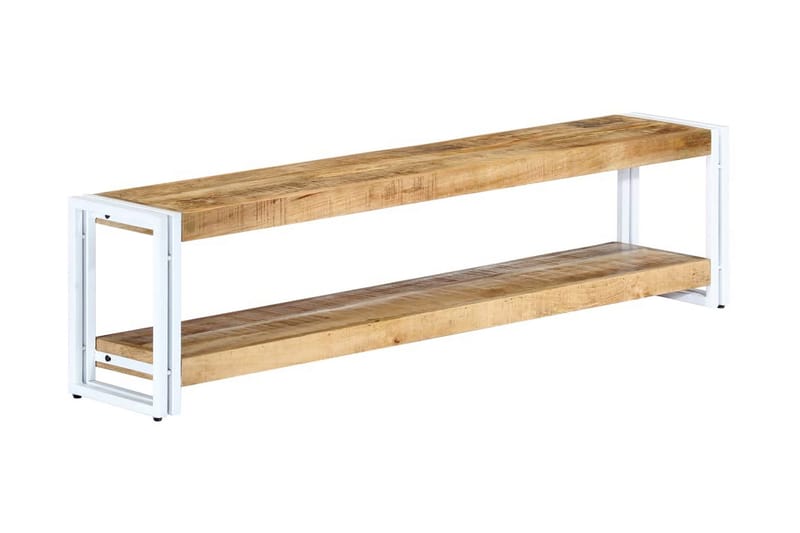 TV-benk 150x30x40 cm heltre mango - Brun - Møbler - Mediamøbel & tv møbel - TV-benk & mediabenk