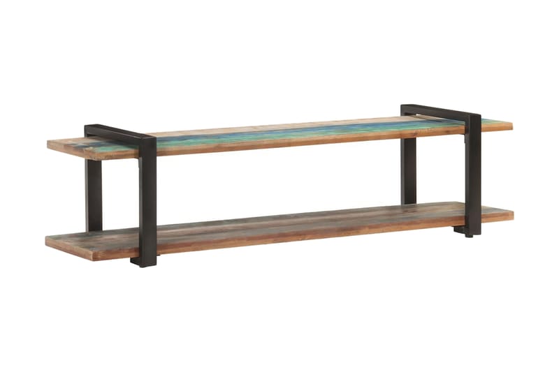 TV-benk 160x40x40 cm gjenvunnet heltre - Brun - Møbler - Mediamøbel & tv møbel - TV-benk & mediabenk