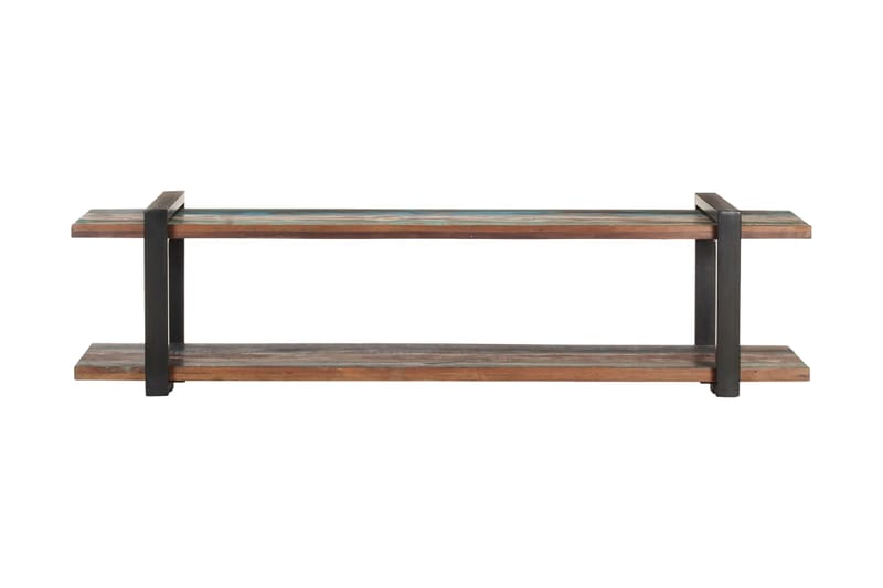 TV-benk 160x40x40 cm gjenvunnet heltre - Brun - Møbler - Mediamøbel & tv møbel - TV-benk & mediabenk