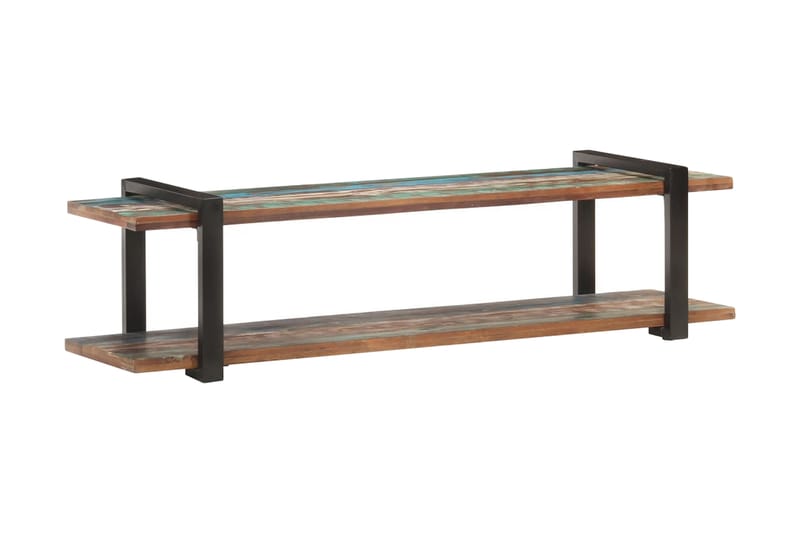 TV-benk 160x40x40 cm gjenvunnet heltre - Brun - Møbler - Mediamøbel & tv møbel - TV-benk & mediabenk