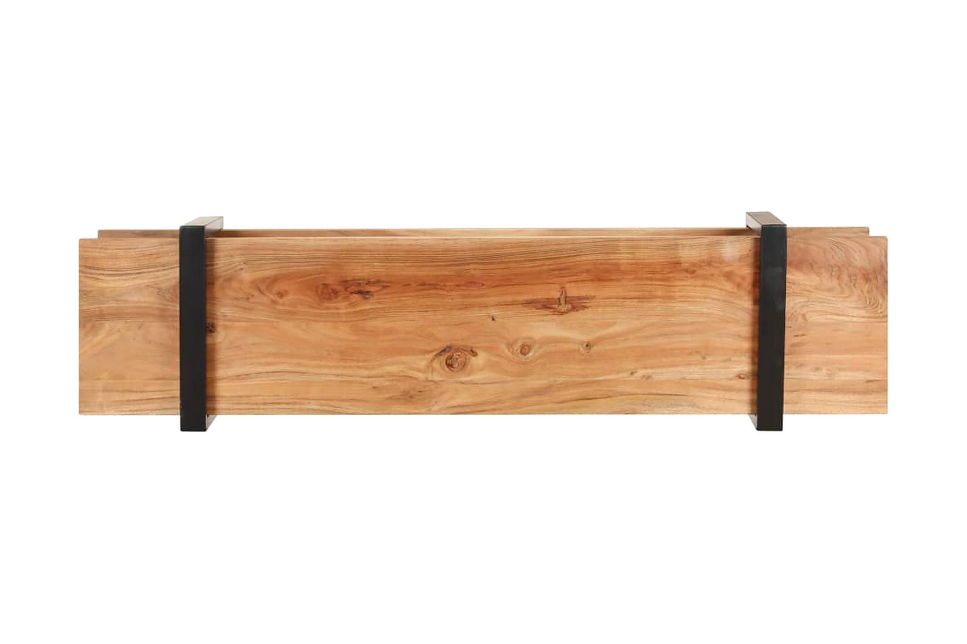 TV-benk 160x40x40 cm heltre akasie - Brun - Møbler - Mediamøbel & tv møbel - TV-benk & mediabenk