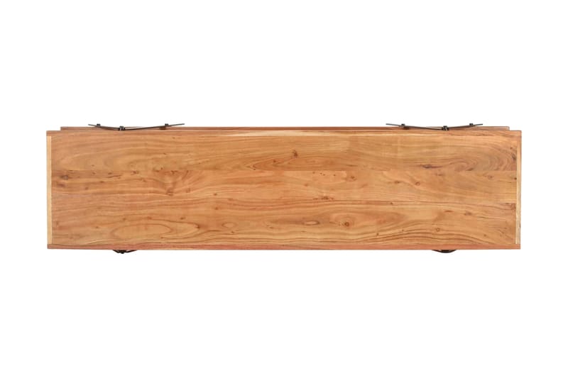 TV-benk 160x40x50 cm heltre akasie - Brun - Møbler - Mediamøbel & tv møbel - TV-benk & mediabenk